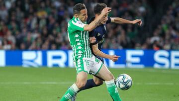 Guardado sufre un esguince y es seria duda para el derbi ante el Sevilla