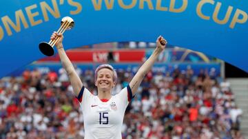 Megan Rapinoe, jugadora estadounidense.