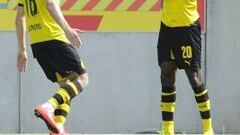 Adrián Ramos regresa a la titular del Dortmund con gol