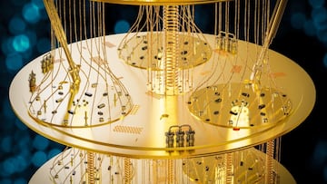 Imagen de un ordenador cuántico