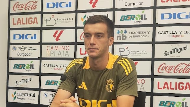 Aitor Córdoba: “Nunca pensé en llegar tan alto con el Burgos”