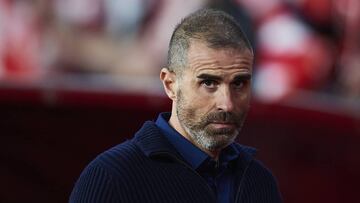 Gaizka Garitano en Los Cármenes.
