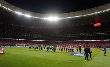 Las imágenes del estreno del Wanda Metropolitano