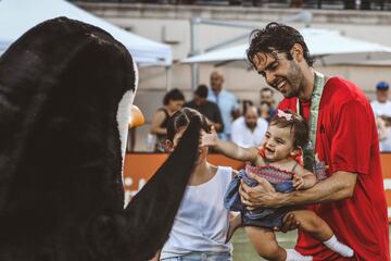 El exjugador brasileño es uno de los íconos de la Florida Cup y fue una de las grandes figuras del partido de leyendas que se disputó en Orlando.