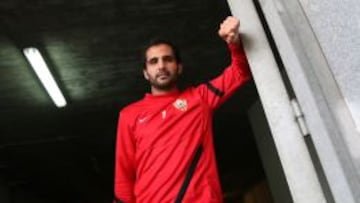 Verza, jugador del Almería.