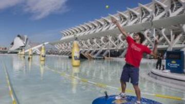 Feliciano López volvió a llegar más lejos que nadie en el saque.