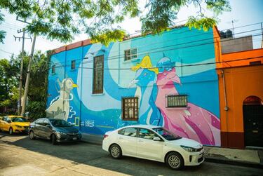 Natgeo llena la CDMX con murales ecológicos contra el cambio climático