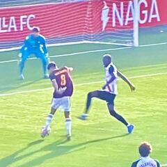 Fran Álvarez se estrena como goleador en el Albacete