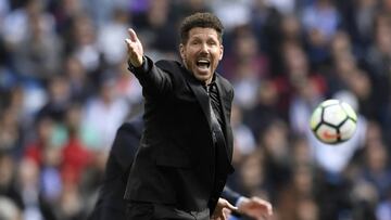 Simeone: "No me voy contento del derbi, queríamos ganar"