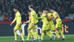 El Villarreal busca encadenar tres partidos sin perder por primera vez en Liga