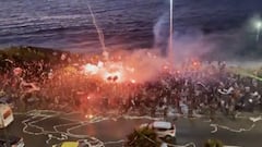 Increíble: el gran ambiente que recibió a Colo Colo en Antofagasta