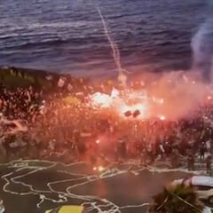 Increíble: el gran ambiente que recibió a Colo Colo en Antofagasta