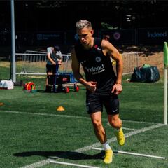 Borré inicia pretemporada con el Eintracht Frankfurt
