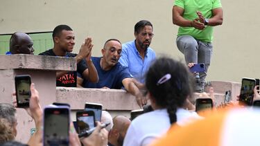 Kylian Mbappé, la semana pasada en Le Thor, en el sur de Francia,