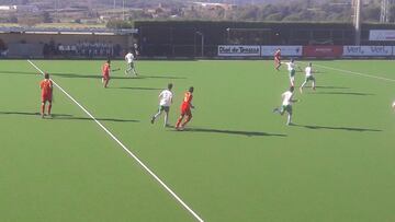 Un lance del amistoso de España ante Irlanda.