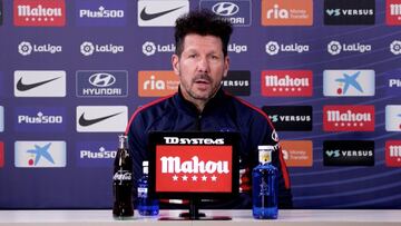 Aviso de Simeone: "El Levante juega muy bien"