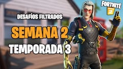 Fortnite: desafíos filtrados de la Semana 2 Temporada 3