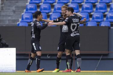 Pachuca golea a Puebla en la jornada 14 del Clausura 2018