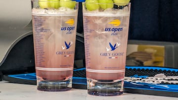 The Honey Deuce cocktail has been a classic U.S. Open drink for over two decades with the 2025 version made with Grey Goose vodka, freshly squeezed lemonade and Chambord raspberry liqueur.