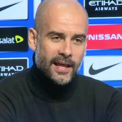 Tremendo enojo de Guardiola por pregunta sobre Agüero