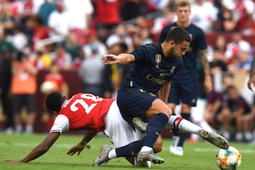 Eden Hazard and Joe Willock.