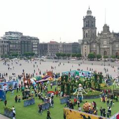 'Los Colores de Frida Kahlo' llegan al Zócalo de la CDMX
