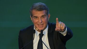 Joan Laporta, presidente del FC Barcelona.