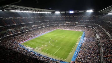 Santiago Bernabéu.