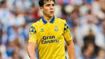 Arturo Rodríguez, jugador de Las Palmas.