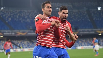 Nápoles 2 (2) - Granada (3): resumen, resultado y goles. Europa League