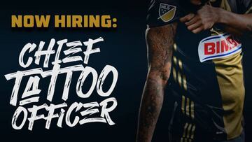 El Philadelphia Union quiere fichar a un tatuador oficial