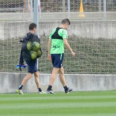 Unai Simón y Ander Herrera siguen con sus procesos de readaptación