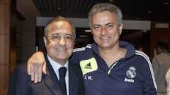 Florentino Pérez y Mou: amigos y residentes en el Real Madrid
