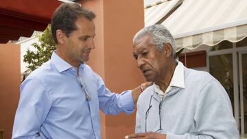 Waldo Machado con Fernando Giner.