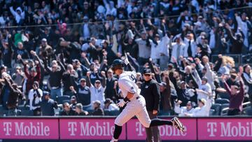 Aaron Judge conectó su primer cuadrangular de la campaña en la parte baja del inning inaugural y terminó el encuentro con dos remolcadas