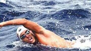 <b>DAVID MECA</b>. El reciente campeón mundial de 25 km, rozó el éxito.