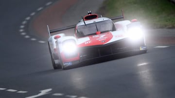 El Toyota 7 en Le Mans.