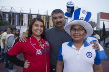 El color del Clásico Joven desde el Estadio Azteca