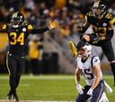 Pittsburgh da golpe de autoridad en casa y supera a los Patriots