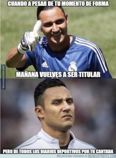 Los memes del Real Madrid-Betis: Keylor en el ojo del huracán