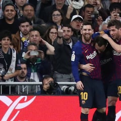 Real Madrid 0 - Barcelona 1: resumen, resultado y gol