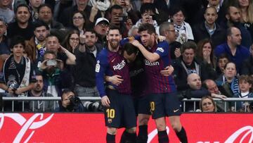 Real Madrid 0 - Barcelona 1: resumen, resultado y gol