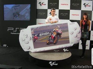 MotoGP para PSP arranca en Valencia a manos de Dani Pedrosa