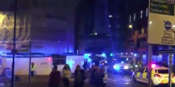 Las imágenes de la evacuación del Manchester Arena
