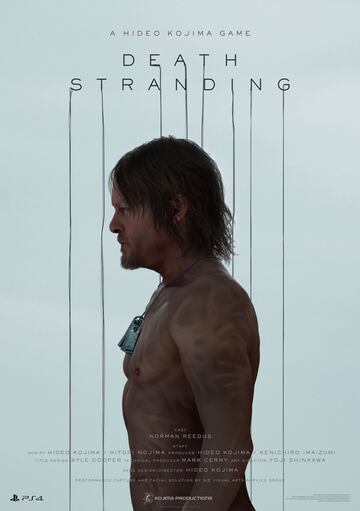 Death Stranding Sam Bridges Promo Art