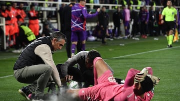 Vieites, contra la Fiorentina.