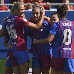 Un hat-trick exprés de Alexia lidera al ciclón Barça
