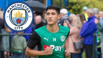 Uriel Antuna no seguirá en el Groningen; regresará al Manchester City