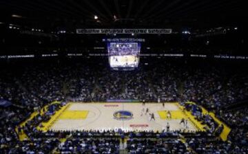 Espectacular imagen del Oracle Arena.