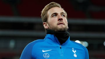 El delantero inglés del Tottenham, Harry Kane.